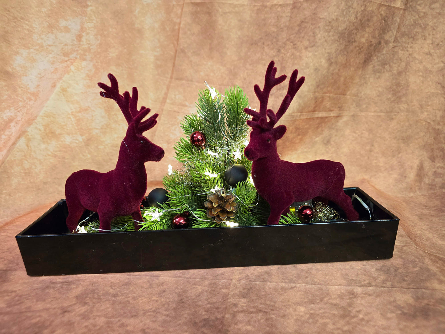 #8039 Leuchtgesteck mit Hirschen