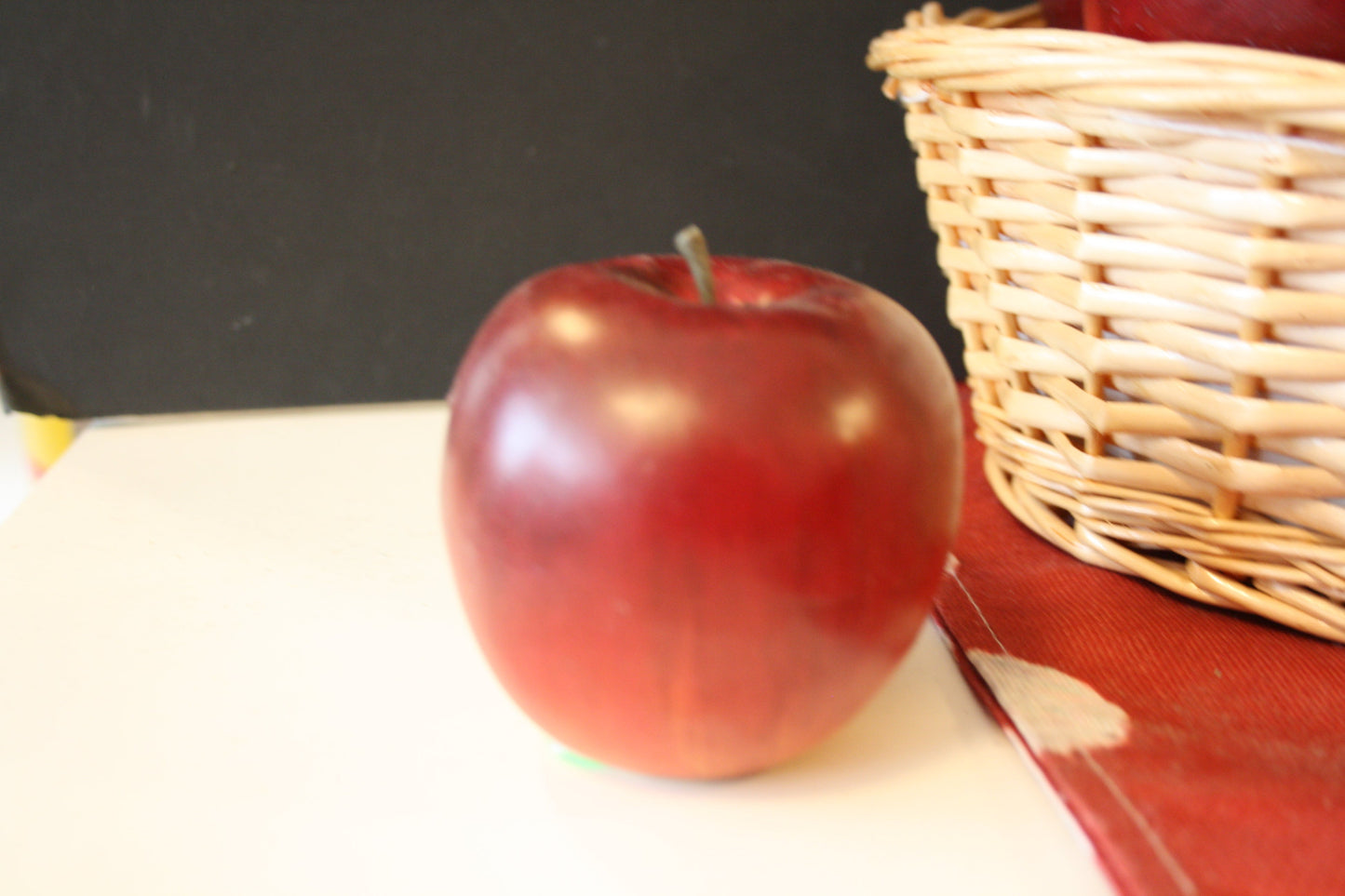 #8087 Apfel rot Naturoptik