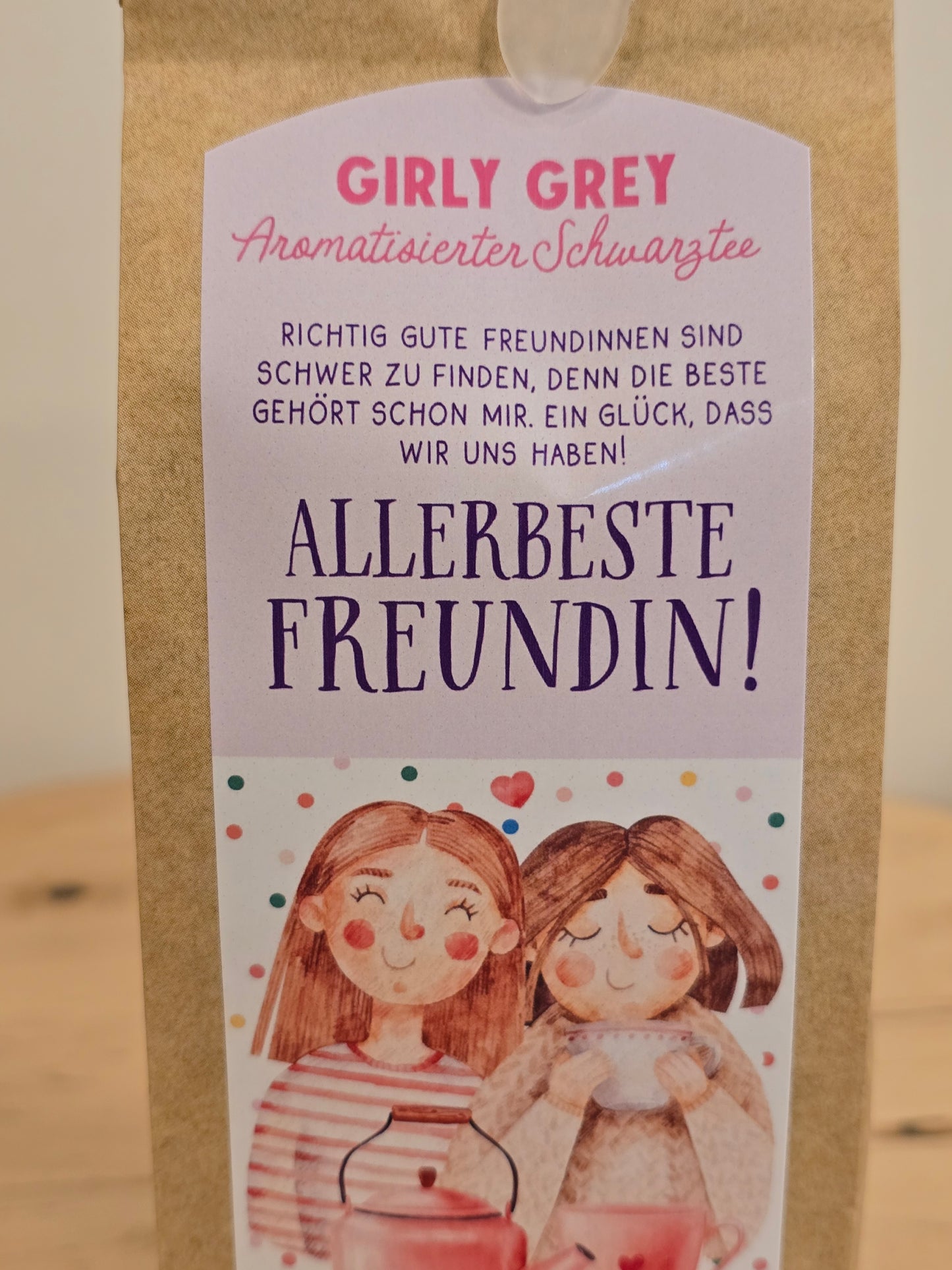 Allerbeste Freundin Tee-aromatischer Schwarztee