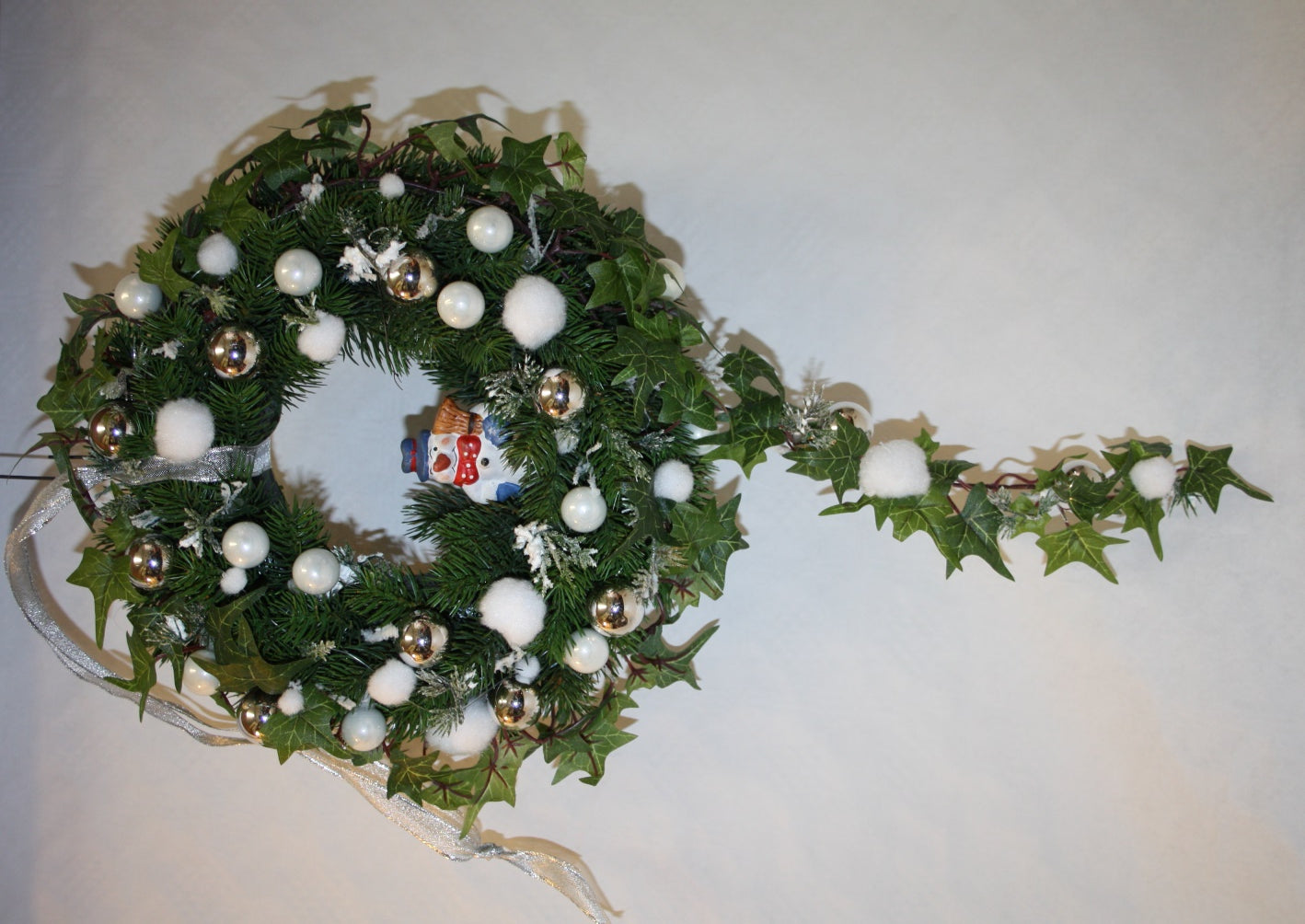 Türkranz silber weiss