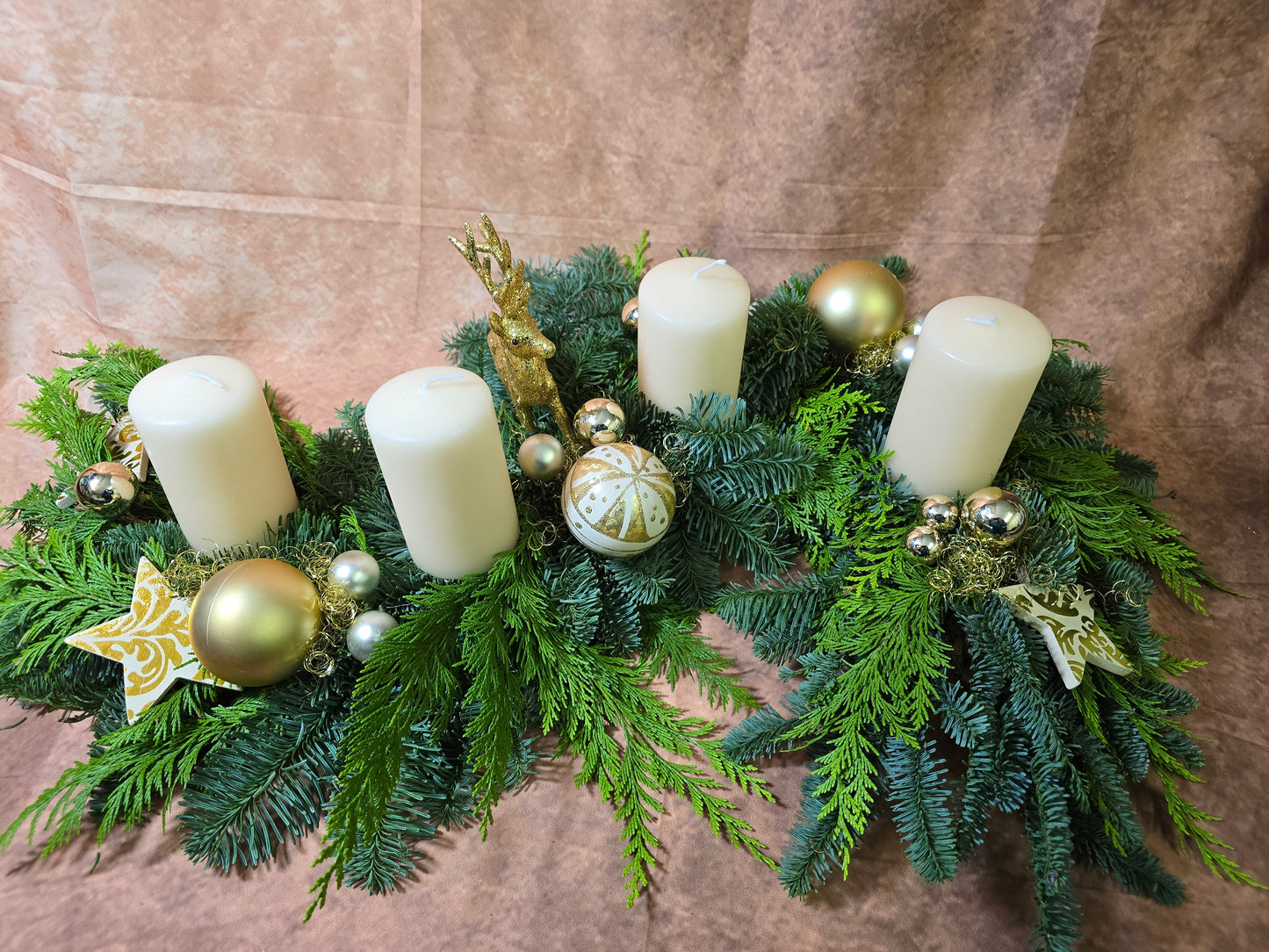 #8018 S Girlande frische Tanne, Tuja