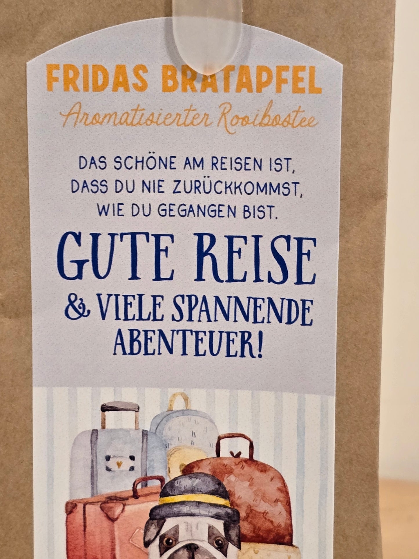 Gute Reise Tee Bratapfeltee