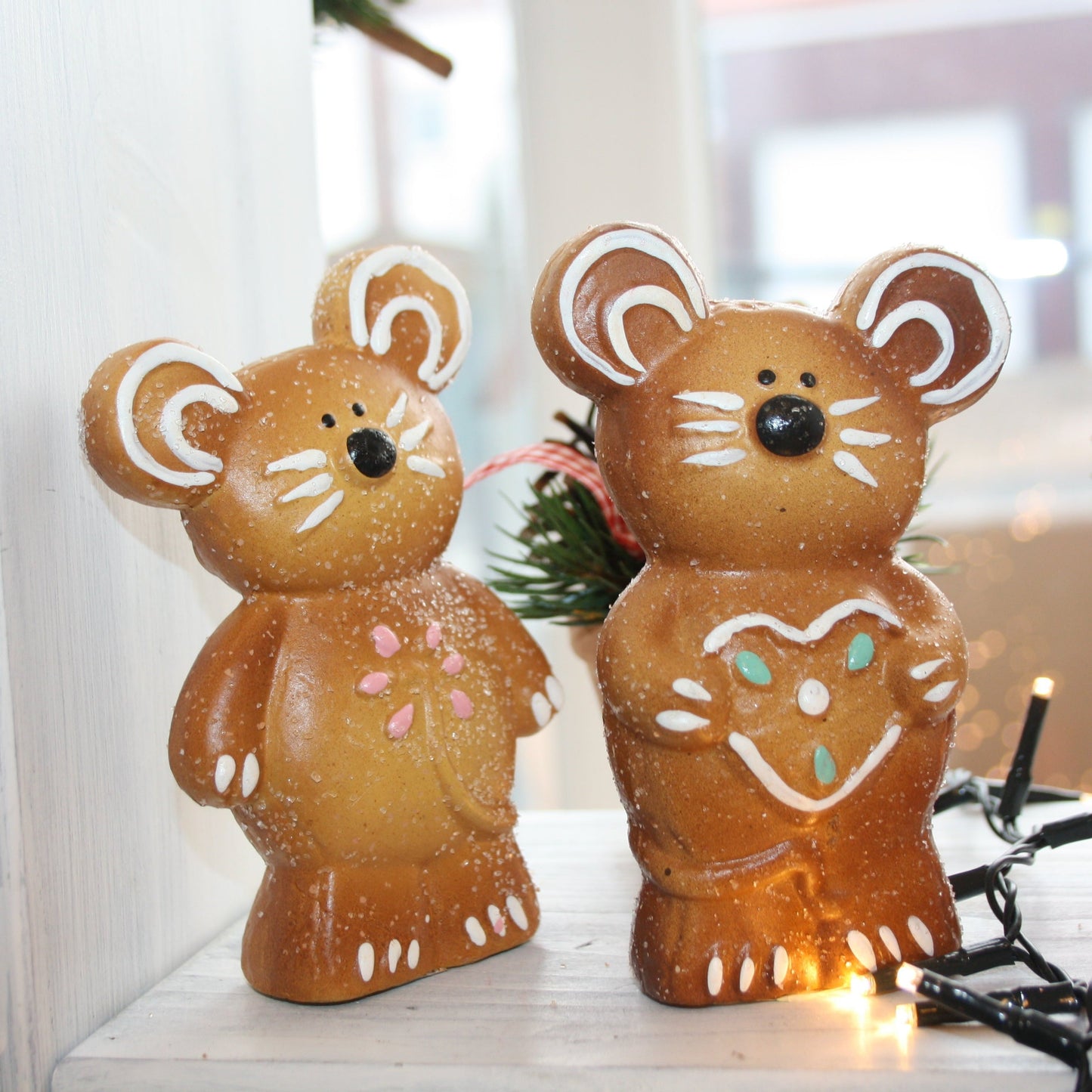 #8086  Weihnachtsbäckerei Zuckerfigur Maus