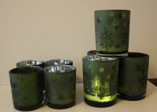 #8065 Windlichter Grün