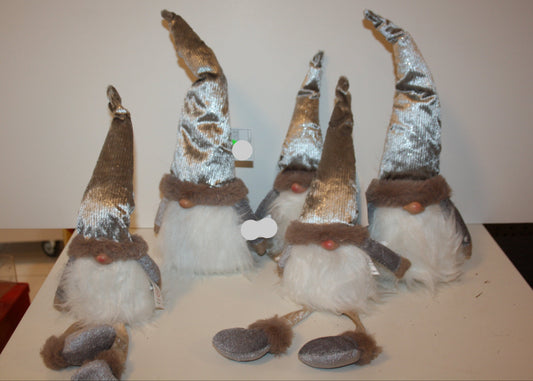 #8071  Wichtel 2 Sorten silber weiss