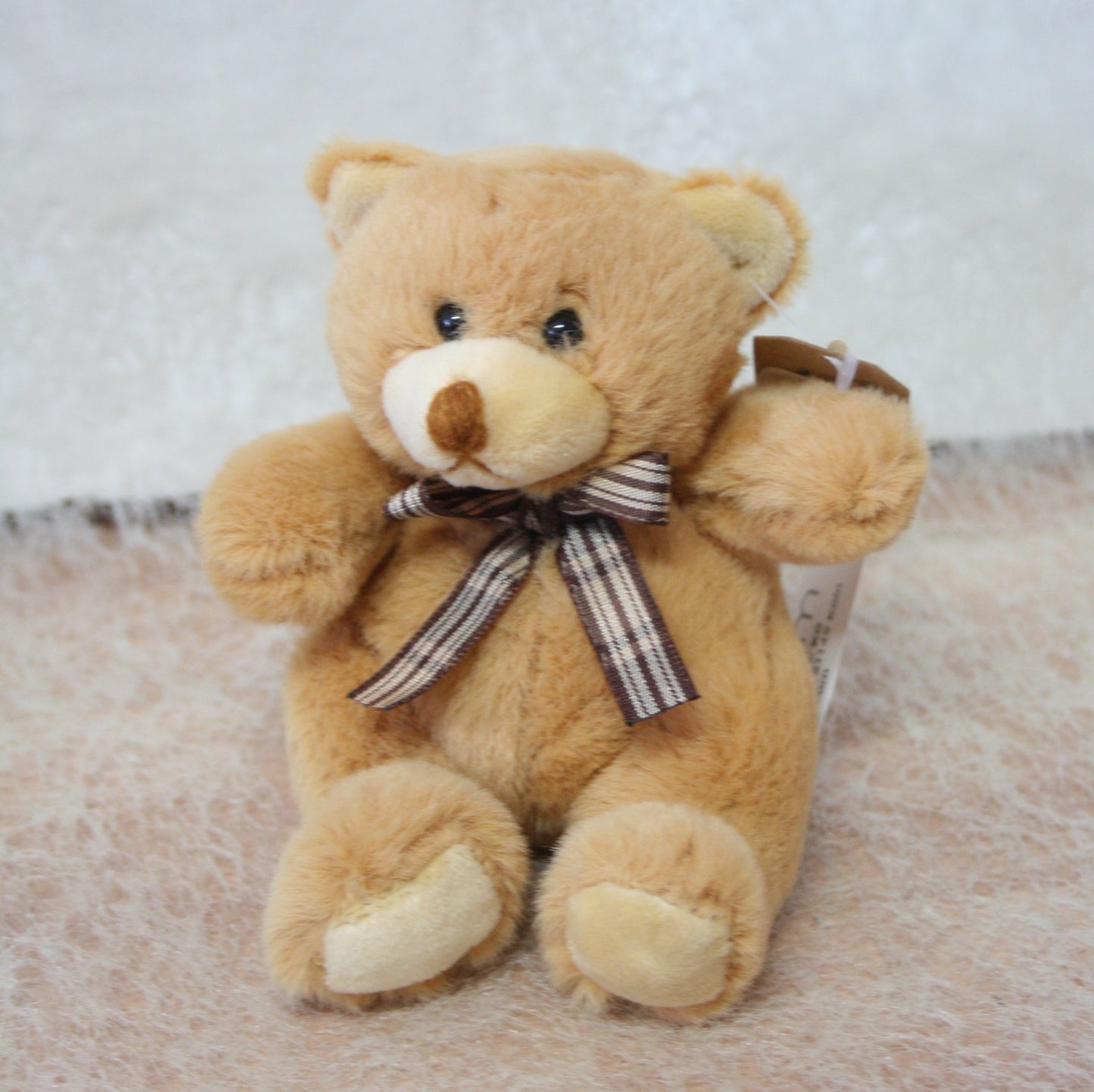 Bär 10 cm in weiss und braun