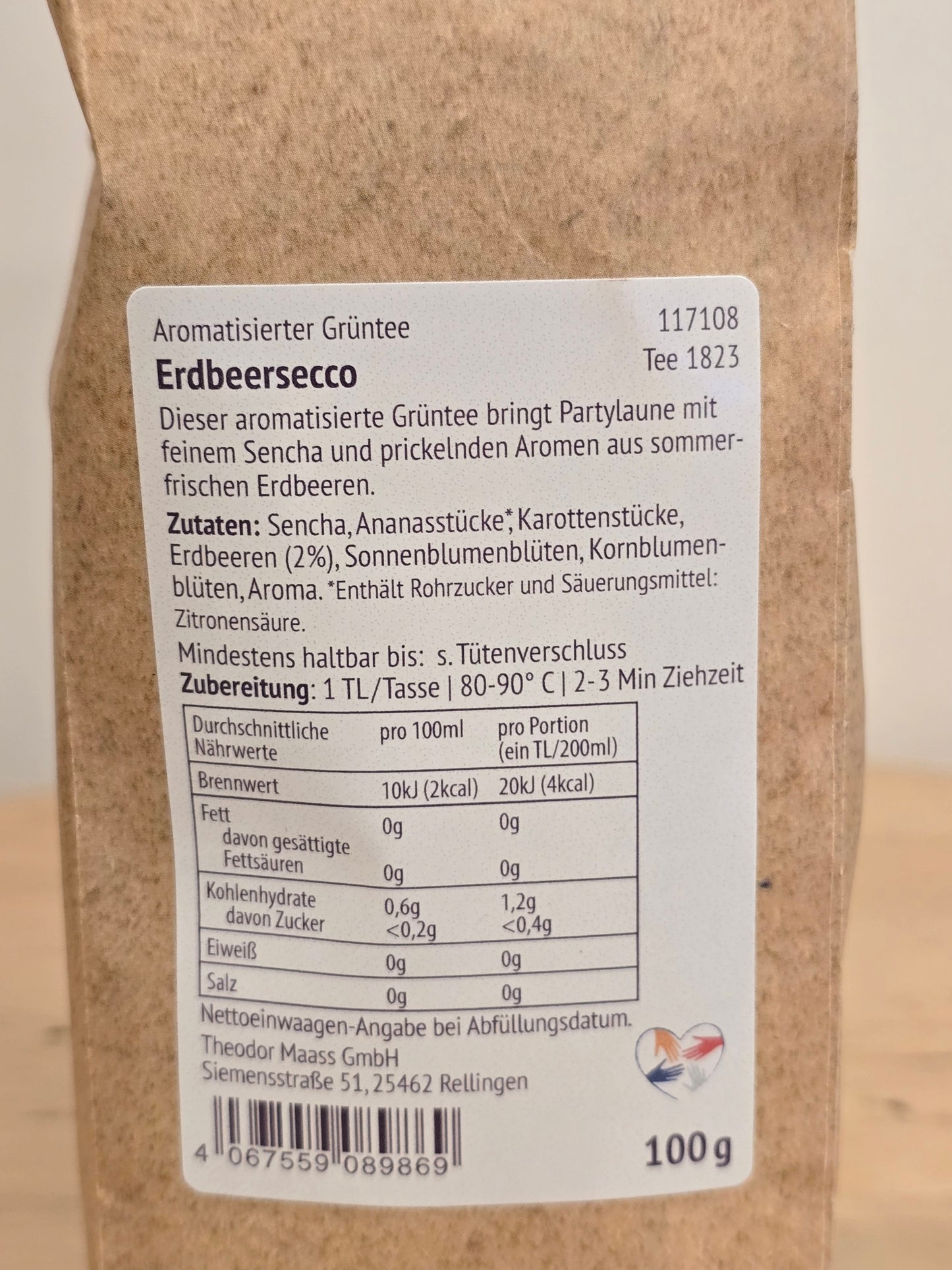 Supermama Tee mit Erdbeer