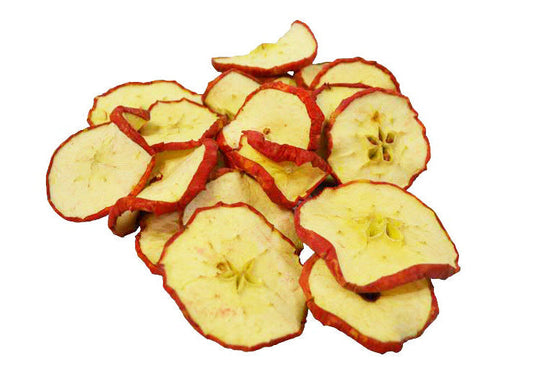 #8026 Apfelscheiben rot für Weihnachstdekoration